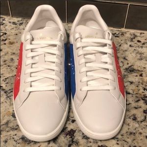 Authentic Louis Vuitton Sneakers Low Size 10